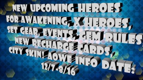 Age of Warring Empire: Set Gear, Awakening, Heroes, Recharge Cards, City Skin: 12/7-8/16