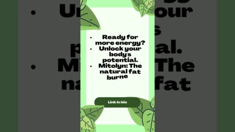 Say Goodbye to Fatigue with Mitolyn! ⚡